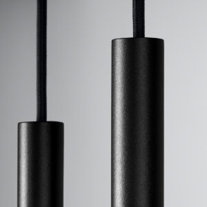Lampă suspendată PASTELO 2 negru - imagine 4