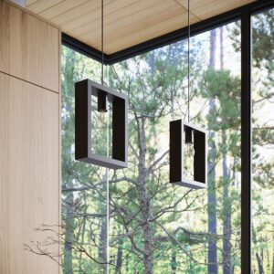 Lampă suspendată ARIES wenge - imagine 13