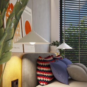 Lampă suspendată ZUMA alb - imagine 14