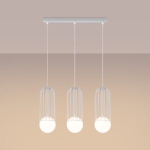 Lampă suspendată BRINA 3L alb - imagine 3
