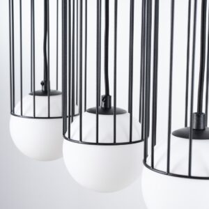 Lampă suspendată BRINA 3L negru - imagine 7