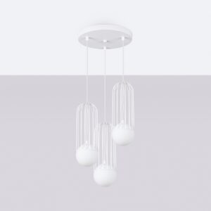 Lampă suspendată BRINA 3P alb - imagine 2