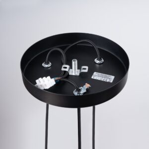 Lampă suspendată ARCHE 3P negru - imagine 4