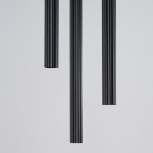 Lampă suspendată ARCHE 3P negru - imagine 7