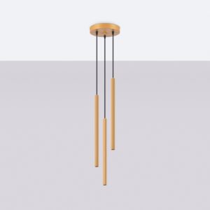 Lampă suspendată ARCHE 3P aur - imagine 2