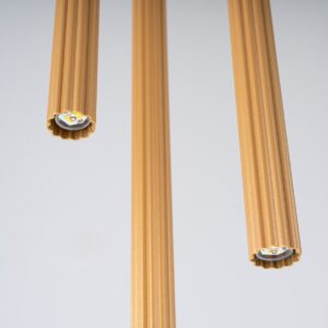 Lampă suspendată ARCHE 3P aur - imagine 5