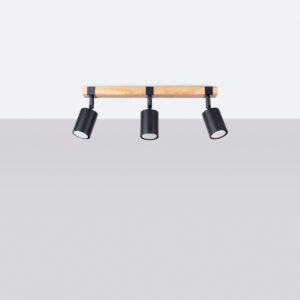 Plafonieră FAGER 3 negru - imagine 2