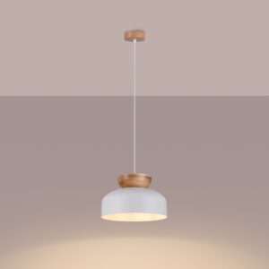 Lampă suspendată MARION alb - imagine 3