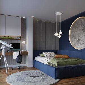 Lampă suspendată HYPERION 1 alb - imagine 13