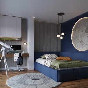 Lampă suspendată HYPERION 3P negru - imagine 13