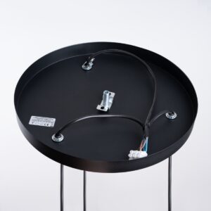 Lampă suspendată HYPERION 3P negru - imagine 4