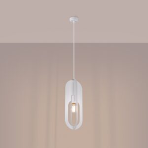 Lampă suspendată NICUS 1 alb - imagine 3