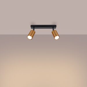 Plafonieră WINX 2 negru/cooper - imagine 3