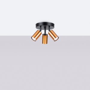 Plafonieră WINX 3P negru/cooper - imagine 2