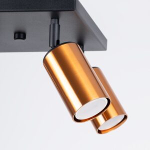 Plafonieră WINX 4 negru/cooper - imagine 7