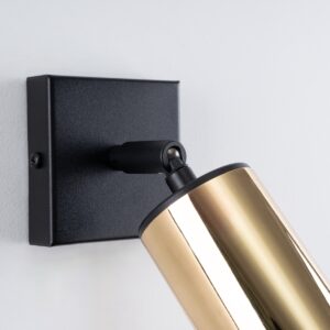 Lampă de perete WINX negru / auriu - imagine 7