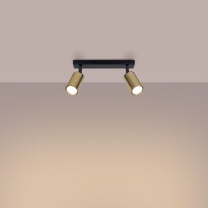 Plafonieră WINX 2 negru/galben - imagine 3