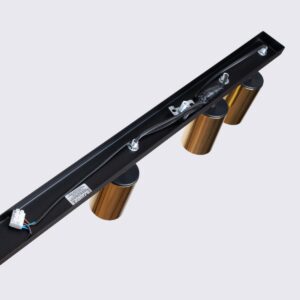 Plafonieră WINX 6L negru/galben - imagine 4