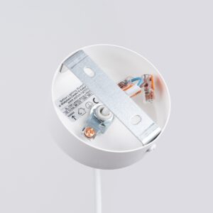 Lampă suspendată PEKKA 1 alb/lemn natural - imagine 4