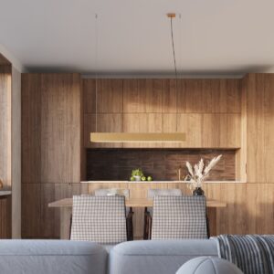 Lampă suspendată SPARK aur - imagine 13