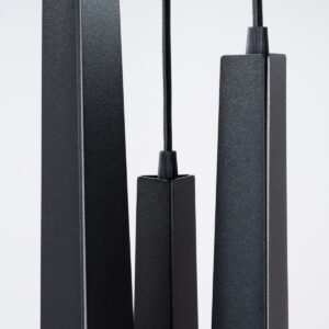 Lampă suspendată PRYSM 3P negru - imagine 7