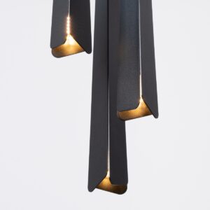 Lampă suspendată PRYSM 3P negru - imagine 8