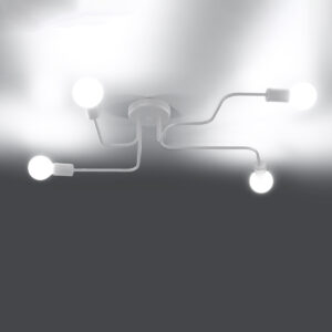 Candelabru VECTOR 4 alb - imagine 3