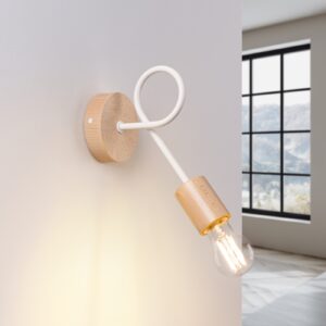 Lampă de perete EMBER alb - imagine 3