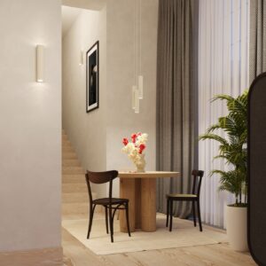 Lampă suspendată LAGOS 3L bej - imagine 10