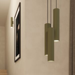 Lampă suspendată LAGOS 2 verde măsliniu - imagine 11