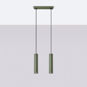 Lampă suspendată LAGOS 2 verde măsliniu - imagine 2