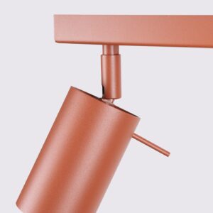 Plafonieră RING 2 roșu ochra - imagine 8