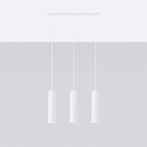Lampă suspendată KARBON 3L alb - imagine 2