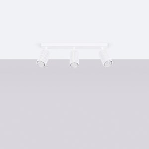 Plafonieră KARBON 3L alb - imagine 2