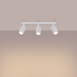 Plafonieră KARBON 3L alb - imagine 3