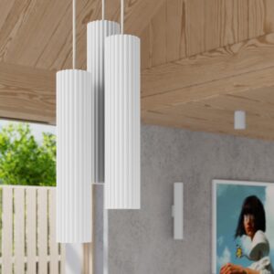 Plafonieră KARBON 6L alb - imagine 13