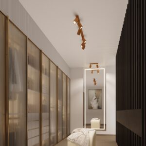 Plafonieră KARBON 60 auriu - imagine 11