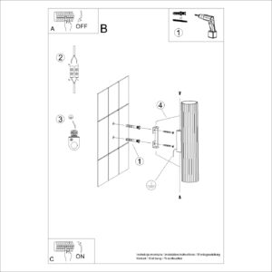 Lampă de perete KARBON 30 auriu - imagine 8