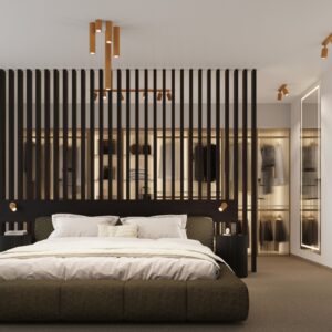 Lampă de perete KARBON aurie cu întrerupător - imagine 9