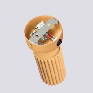 Lampă de perete KARBON aurie cu întrerupător - imagine 5