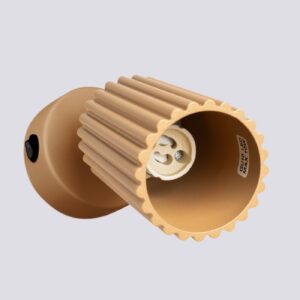 Lampă de perete KARBON aurie cu întrerupător - imagine 6