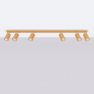 Plafonieră KARBON 6L auriu - imagine 2