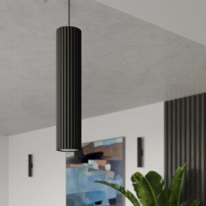 Lampă suspendată KARBON 3L negru - imagine 14