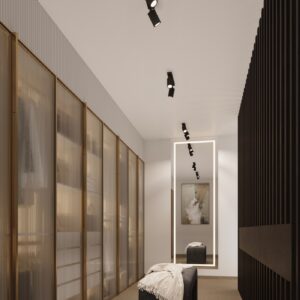 Plafonieră KARBON 3P negru - imagine 12