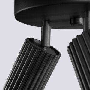 Plafonieră KARBON 3P negru - imagine 7