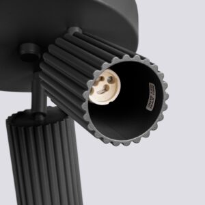 Plafonieră KARBON 3P negru - imagine 8