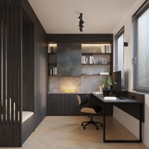 Plafonieră KARBON 4L negru - imagine 11