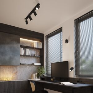 Plafonieră KARBON 4L negru - imagine 12