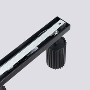 Plafonieră KARBON 6L negru - imagine 4