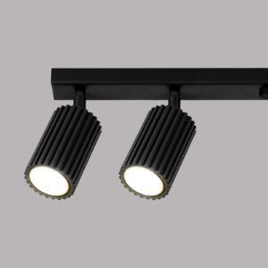 Plafonieră KARBON 6L negru - imagine 6